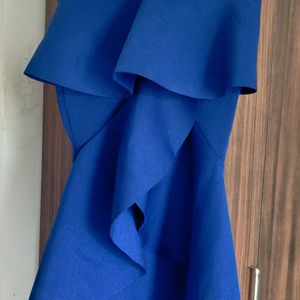 Frilled Blue Skirt