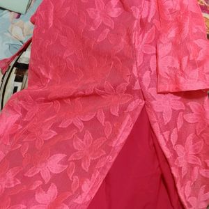 Fluorescent Pink Kurti