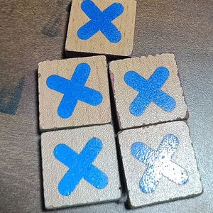 Wooden  Tic Tac Toe