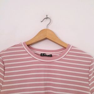 Pink Casual Top (Women's)