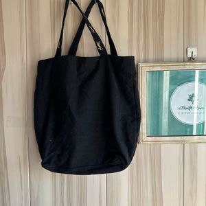 Yves Saint Laurent Black Canvas Vip Tote Bag