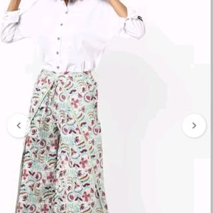 New A Jio  Branded Floral Print Palazzos / Pant