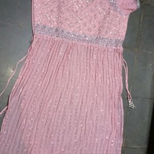 Pink Party Wear Dress