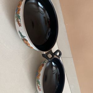 Combo Of 2 Kadai One Big Size And Small