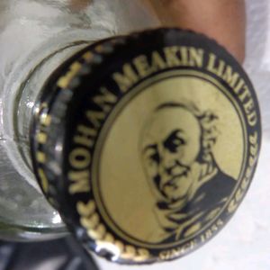 Vintage Empty Liquor GLASS BOTTLE Old Monk