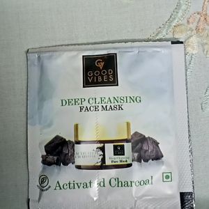 Good Vibes Deep Cleansing Activated Charcoal Face Mask