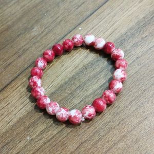 Red Marble Effect Bracelet