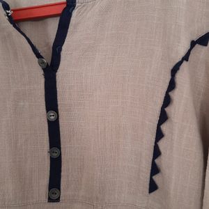 Kurta With Front Pocket