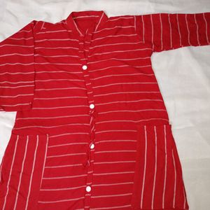 RED KURTI FOR WOMEN