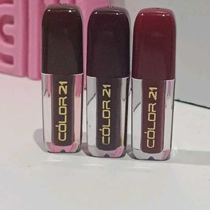 Colour 21 Lipsticks