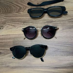 Sunglasses 🕶️ - { Combo of 3️⃣ }   @❗₹120