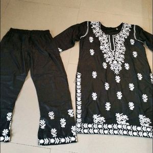 Chikankari Coord Set