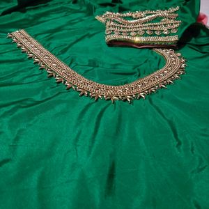 Aari Work Blouse Piece