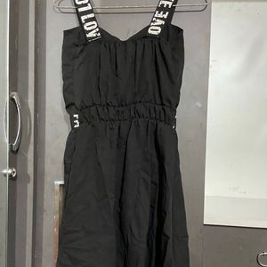 Mini Black Party Dress