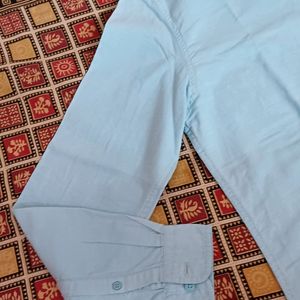 Cotton Shirt Cyan 👕