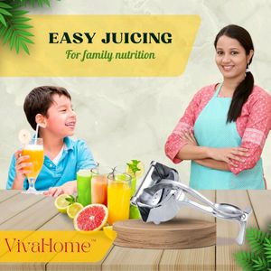 VivaHome Aluminum Hand Juicer 3 Piece Available