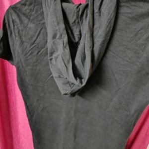 Hoody Top Black