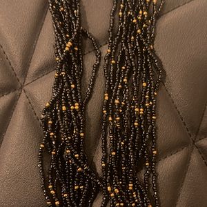 Black beaded Necklace