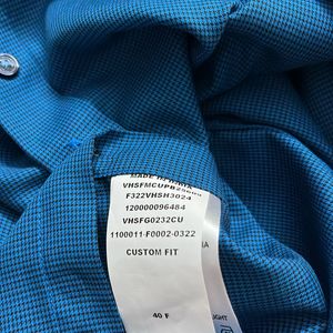 Brand New Van Heusen Blue Full Sleeve Shirt