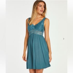 HunkemollerNora Lace Slip Dress