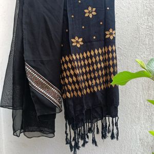 2 Combo Hijab Stall In Black
