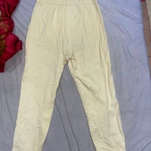 Amber Yellow Trousers