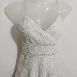 BEAUTIFUL WHITE NET FROCK