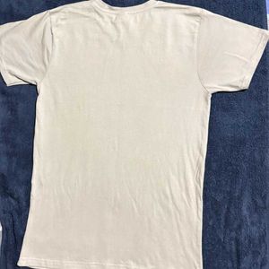 Solid Round Neck T-shirt For Boys ,M Size