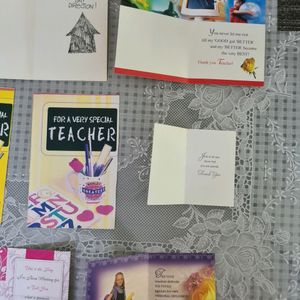 10 Greeting Cards for a Teacher