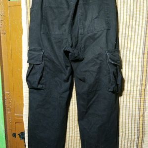 Black Cargo With Jogger Style For Men