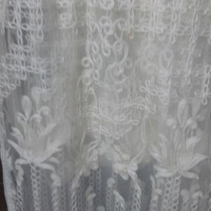 Dyeable  Dupatta With Kashmiri Embroidery WorkWord