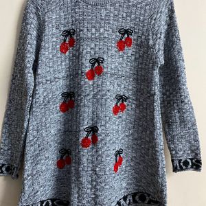 Moschinomos Grey Sweatshirt Women’s