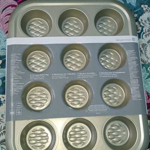 12 Cups Muffin Or Cupkake Bake Pan Tray