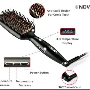 NOVA NHS 904 Straightening Smoothning Hair Brush