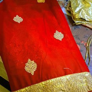 Red Saree Karwa Chawth Special