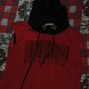 Crop Hoodie Top For Women, Size 34 Bust