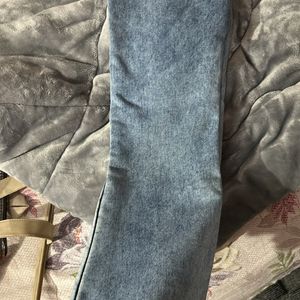 Blue Bootcut Jeans