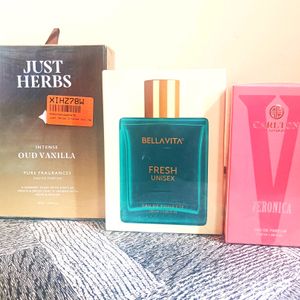 Carlton London, Bellavita & Just Herbs Perfume Set