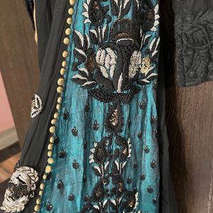 Black Anarkali Kurta