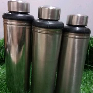 Steel Bottles Pack Of 3