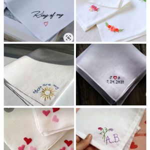 😍New Designs Embroidery Handkerchief