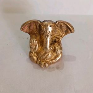 Brass Ganesh Statue Small