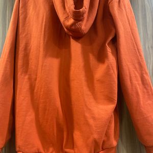 Zara Orange Colour Sweat Jarkeen