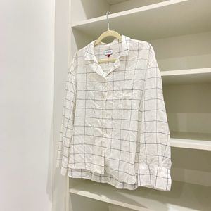 Hum & Bumper Checked Cotton Top