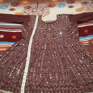 Afgani Ladies Dress Forok Dhoti Dupatta Set