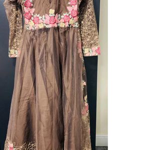 Brown New Design Gown