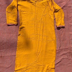 Yellow Kurta Set