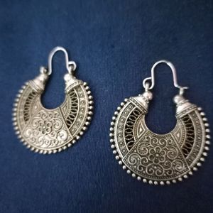 Oxidized Earrings