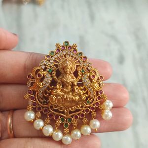 1gramgold Laxmi Devi Pendant