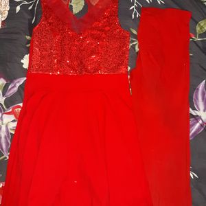 Pretty Red Party Dress